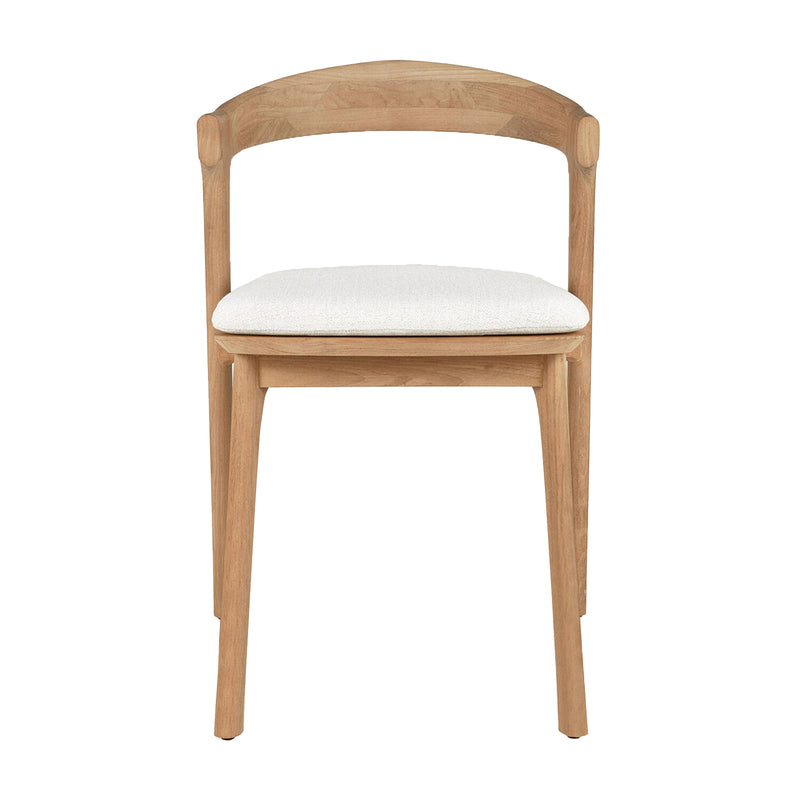 Ethnicraft Bok Outdoor Dining Chair in Teak with cushion from Originals Furniture Singapore
