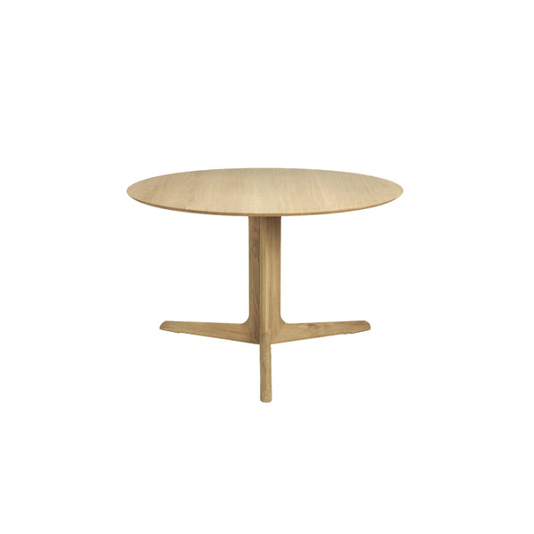 Corto Round Dining Table | Oak (120cm)