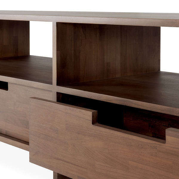 Kabuki TV Console | Teak - Brown (200cm)