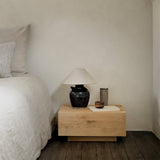 Madra Oak Bedside Table from Ethnicraft. Available at Originals Furniture Singapore.