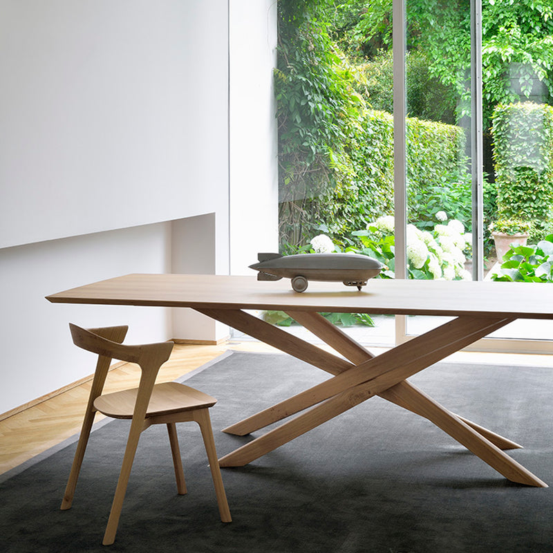 Mikado Rectangular Dining Table | Oak
