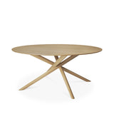 Mikado Round Dining Table | Oak