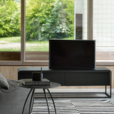 Monolit TV Console | Oak - Black (140cm)