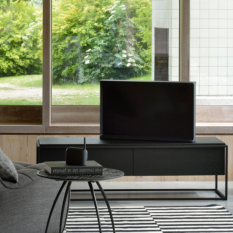 Monolit TV Console | Oak - Black (140cm)