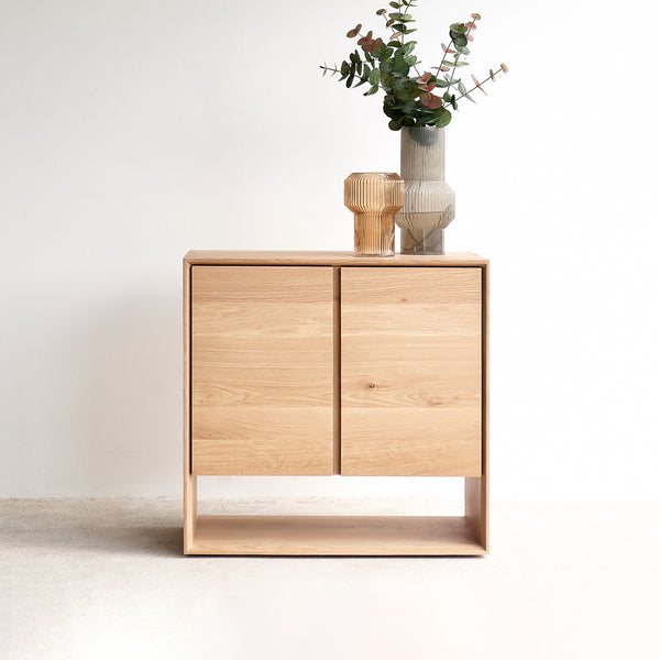 Nordic top oak sideboard