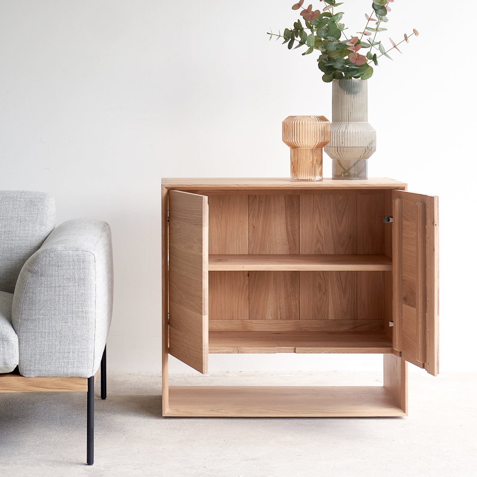 リース　#480  Nordic style Ethnicraft Oak Sideboard | Nordic 2 Doors