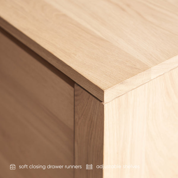 Shadow Sideboard | Oak (109cm)