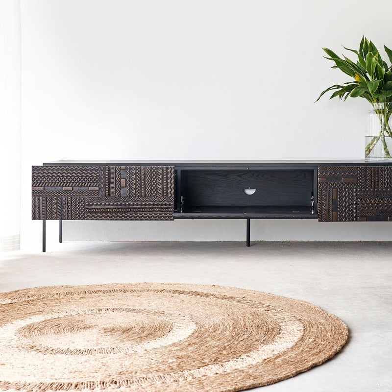 Tabwa TV Console | Teak (240cm)