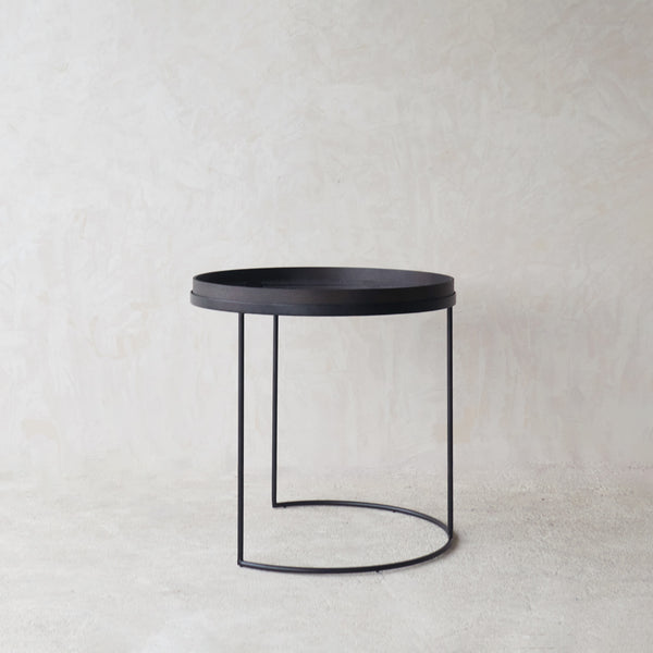 Tray Side Table | Round - Set of 2