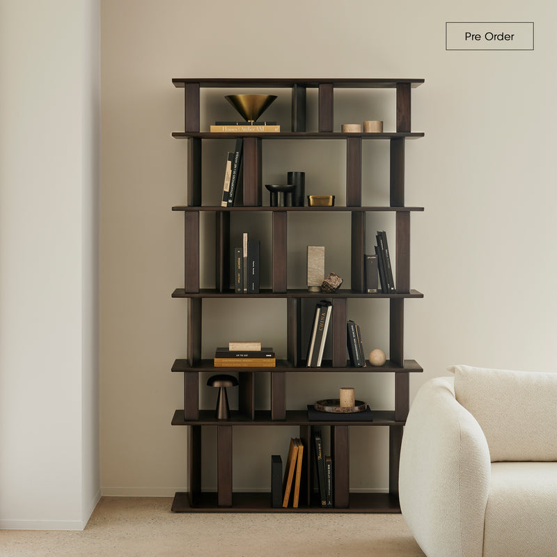 Block Rack | Mahogany Espresso