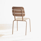 Alicante Outdoor Metal Dining Chair in Moka Brown from Originals Furniture Singapore