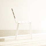 Alicante Outdoor Dining Chair White in Metal from Originals Furniture Singapore