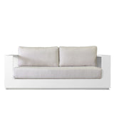 Hayman Outdoor Sofa | 2 Seater White Frame - Grey (170cm)