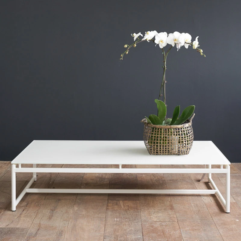 Outdoor Coffee Table | Breeze LX - White