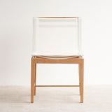 Harbour Outdoor Byron Outdoor Dining Chair Teak in White from Originals Furniture Singapore