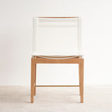 Harbour Outdoor Byron Outdoor Dining Chair Teak in White from Originals Furniture Singapore