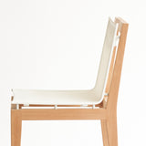 Harbour Outdoor Byron Outdoor Dining Chair Teak in White from Originals Furniture Singapore