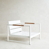 Breeze LX Outdoor Armchair | White (88cm)