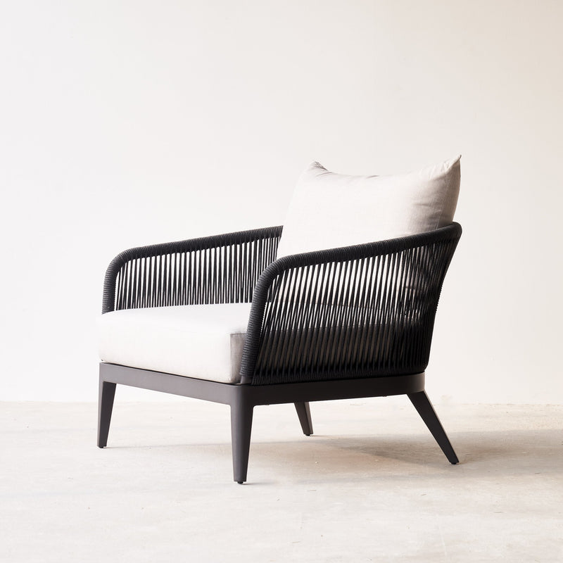 Hamilton Outdoor Armchair in Black | Originals Furniture