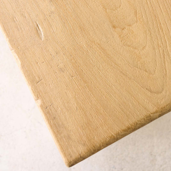 Roca Rustic Console with Shelf | Old Teak - Natural