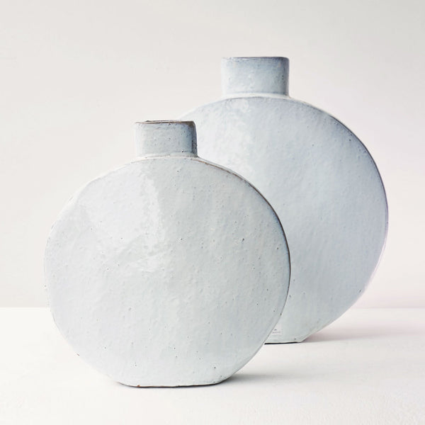 Jeneva Vase | White (Medium)