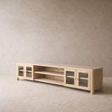 Cetara TV Console | Whitewash (220cm)