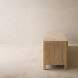 Cetara TV Console | Whitewash (220cm)