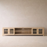 Cetara TV Console | Whitewash (220cm)