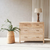 Ledge Chest of Drawers | Old Teak - Whitewash - Originals Furniture