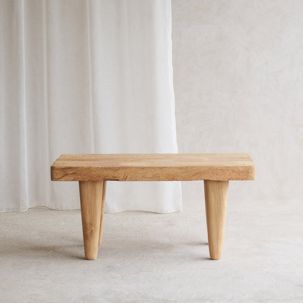 Roca Rustic Coffee Table | Old Teak - Natural (94cm) - Originals Furniture
