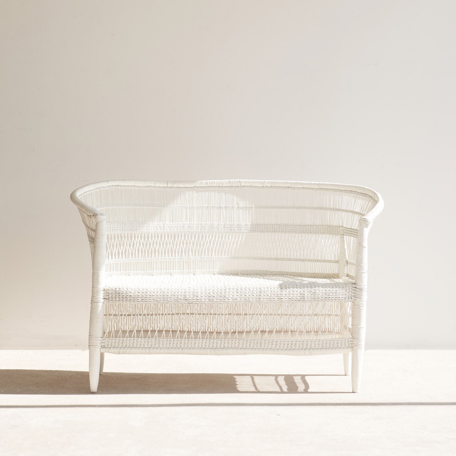 African Malawi 2 Seater Chair White Originals Furniture — free download