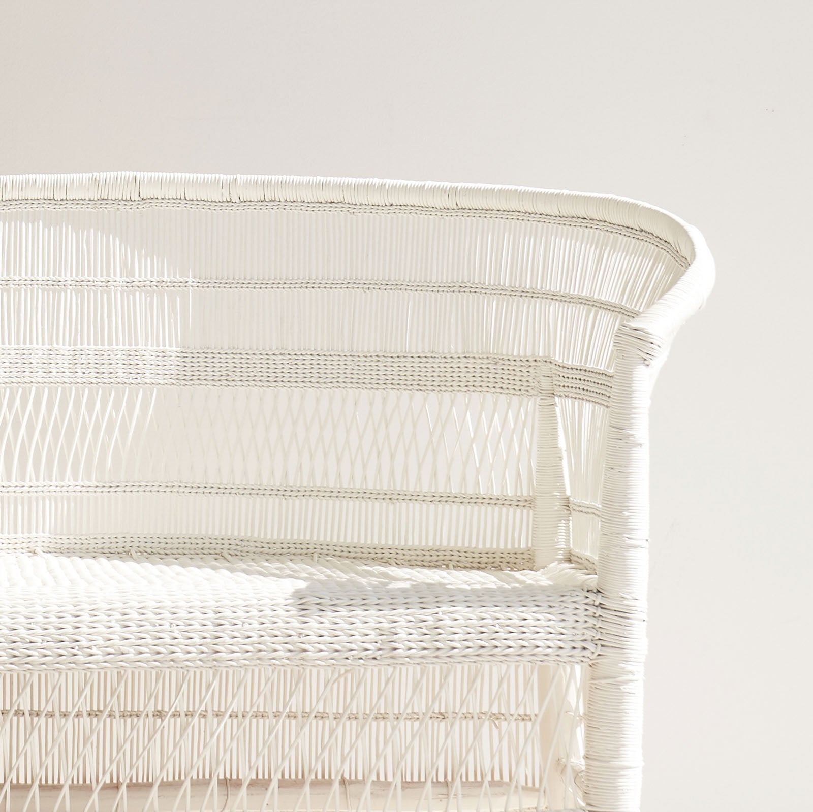 African Malawi 2 Seater Chair White Originals Furniture — free download
