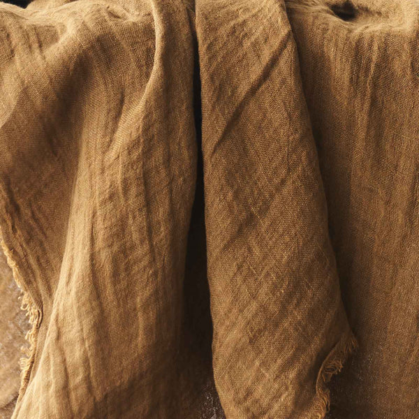 Throw Linen Fringe | Havane