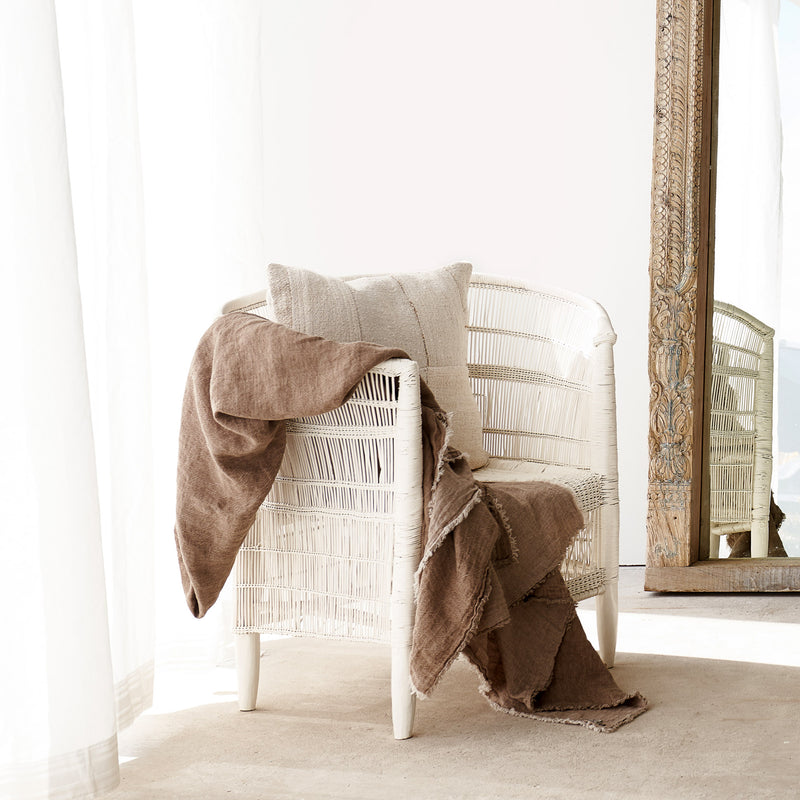 Throw VV Linen | Taupe