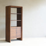 Norman Tall Bookcase | Walnut Stained