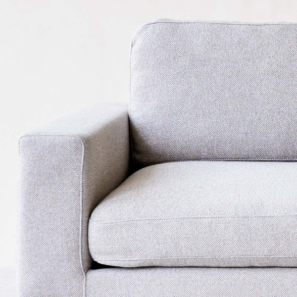 James 3 Seater Fabric Sofa - Stone