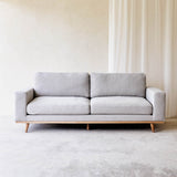 James 3 Seater Fabric Sofa - Grey