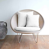 Vincent Sheppard Outdoor Cocoon Lounge Chair Armchair in Gipsy Old Lace Cream from Originals Furniture Singapore