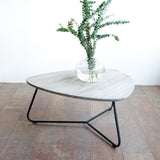 Fiji Outdoor Coffee Table in Black and Teak from Originals Furniture Singapore