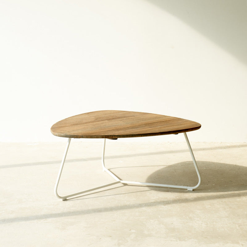Fiji Outdoor Coffee Table in White and Teak from Originals Furniture Singapore