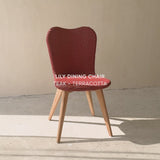 Vincent Sheppard Teak Lily Dining Chair in Terracotta Red from Originals Furniture SIngapore