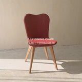 Lily Dining Chair | Teak - Terracotta
