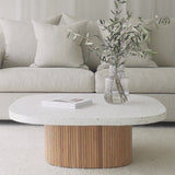 Gion Coffee Table | White Terrazzo