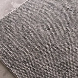 Pebble Wool Rug | Gravel