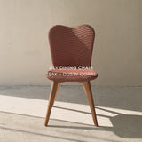 Vincent Sheppard Lily Dining Chair in Dusty Coral Pink Red from Originals Furniture Singapore