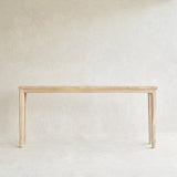 Rustic Java Teak Console | Whitewash