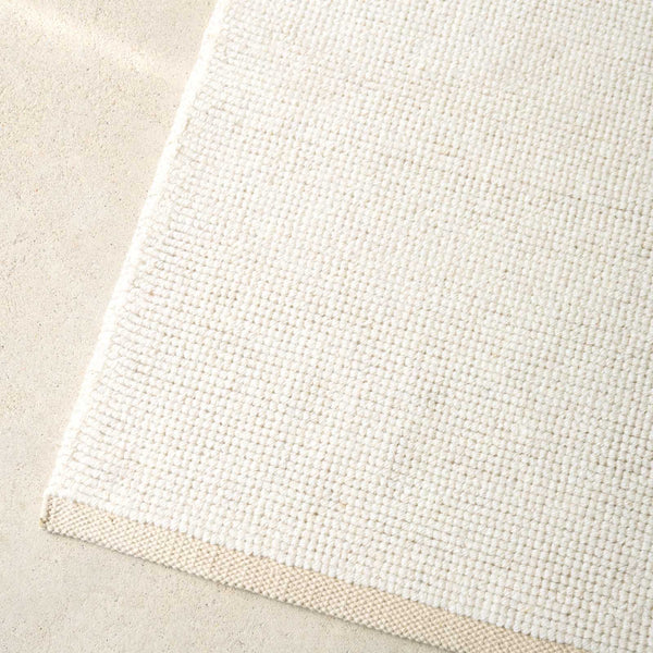Sahara Wool & Cotton Runner | Cream