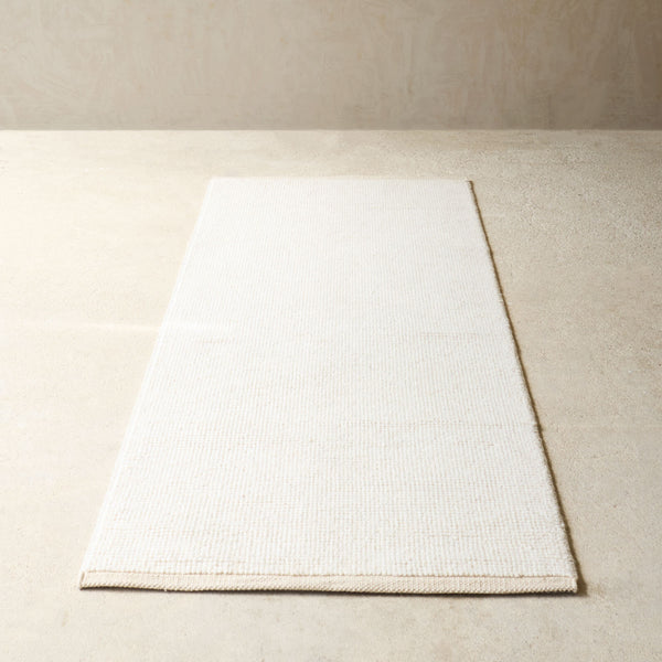 Sahara Wool & Cotton Runner | Cream