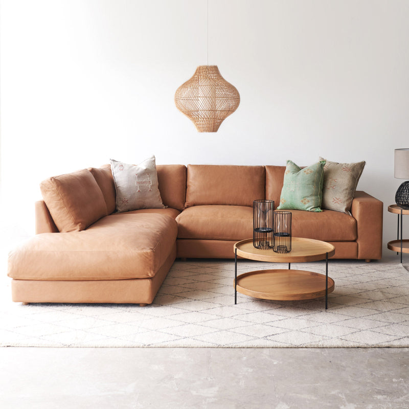 Hansen L Shape Sofa | Bespoke Fabric/Leather (299cm)