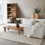 Island Modular Corner Fabric Sofa | Optic White (320cm)